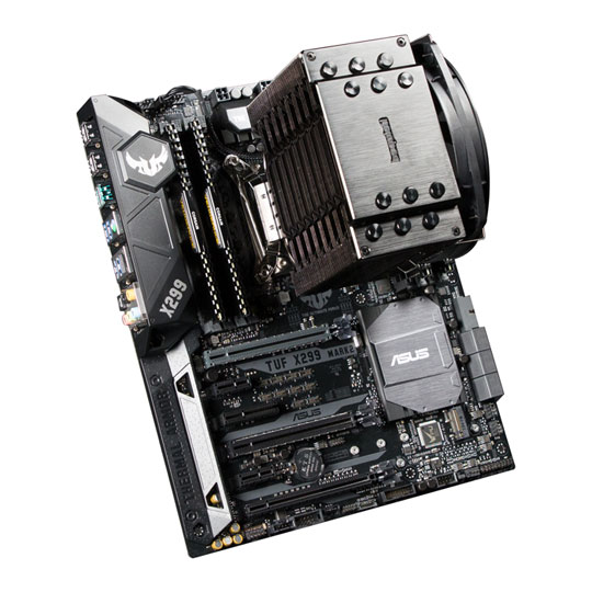 Intel Core i7-7800X、ASUS TUF X299 Mark2 Intel Core i7-7800X