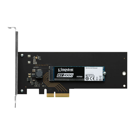 Kingston KC1000 240GB NVMe PCIe AIC SSD/Solid State Drive : image 2