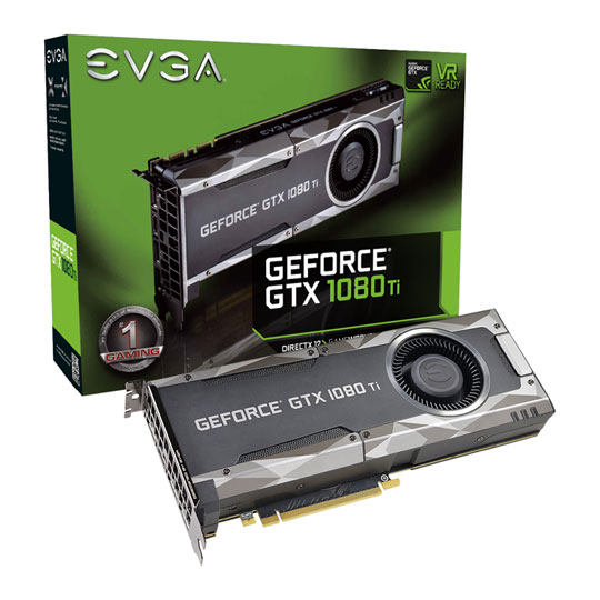 EVGA NVIDIA GeForce GTX 1080 Ti 11GB GAMING Graphics Card : image 1