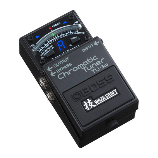 Boss - 'TU-3W' Chromatic Tuner Guitar Pedal