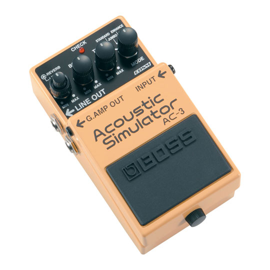 BOSS - 'AC-3' Acoustic Simulator Guitar Pedal