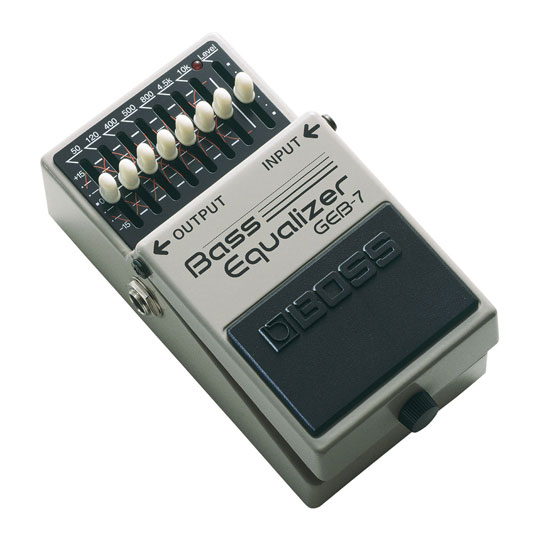 BOSS - 'GEB-7' Bass Equalizer Guitar Pedal