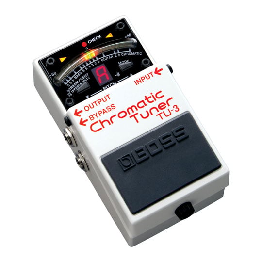 Boss - 'TU-3' Chromatic Tuner Guitar Pedal