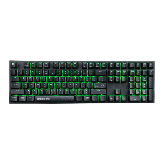 Coolermaster NVIDIA GeForce GTX MasterKeys Pro L Gaming Keyboard ...