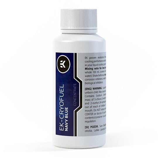 EKCryoFuel 100ml Blue UV Reactive Water Cooling Concentrate Fluid
