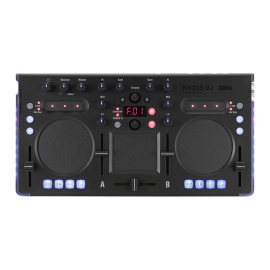 Korg Kaoss DJ Review - The Travel Size DJ Controller KORG KAOSS DJ