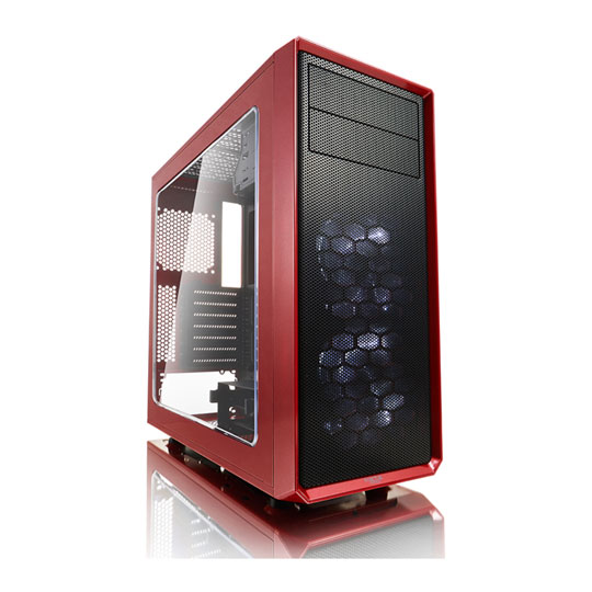 Fractal Design Focus G Mystic RED Mid Tower Case with Window : image 1