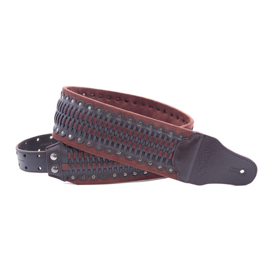 Right On Straps Bassman Cherokee Guitar Strap (Brown)
