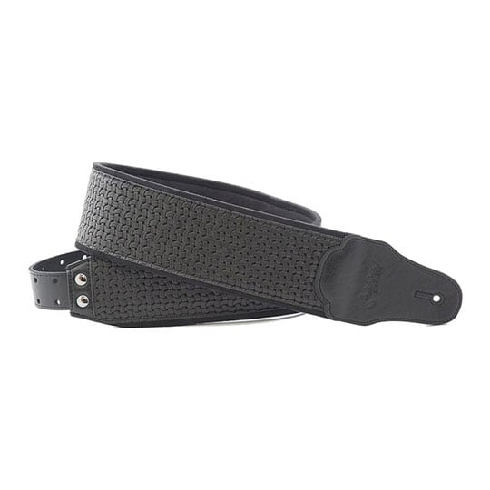 Right On Straps Bassman Bond Guitar Strap (Black)