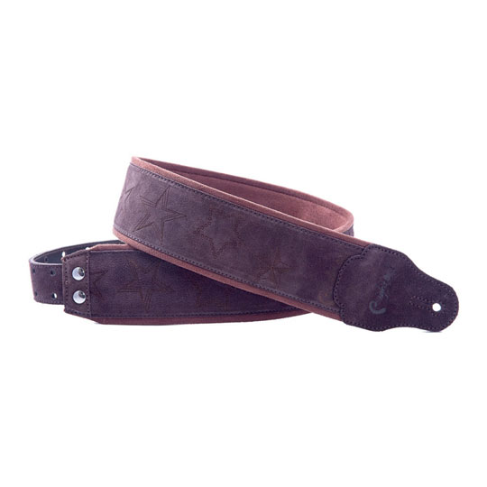 Right On Straps Jazz Stars Guitar Strap (Brown)