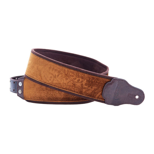 Right On Straps Jazz Cashmere Guitar Strap (Canyon)