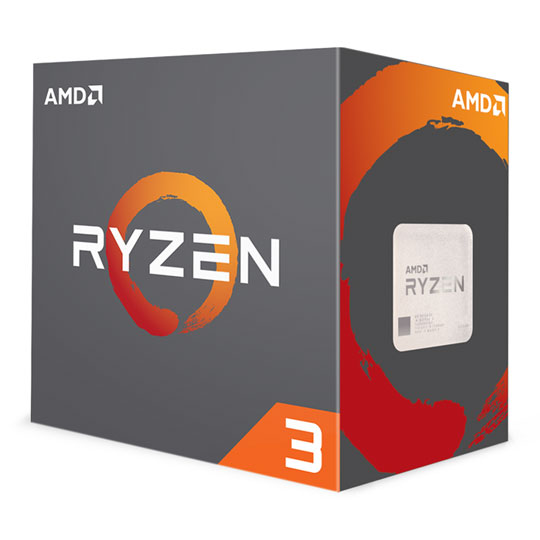 AMD Ryzen 3 1300X Quad Core AM4 CPU/Processor with Wraith Stealth Cooler : image 1