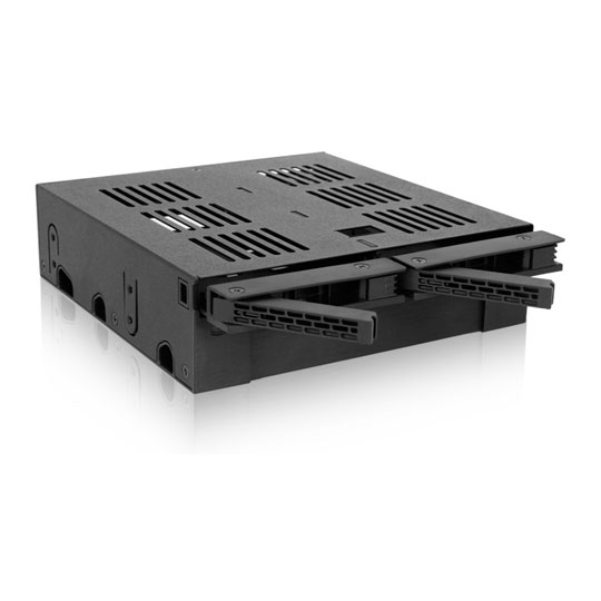 ICY DOCK ExpressCage 2.5/3.5" Slot for 5.25"