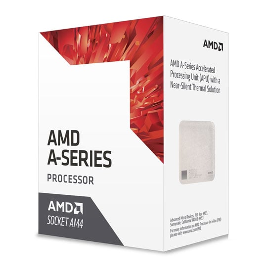 AMD Quad Core A10 9700E AM4 CPU/Processor with Radeon Graphics 