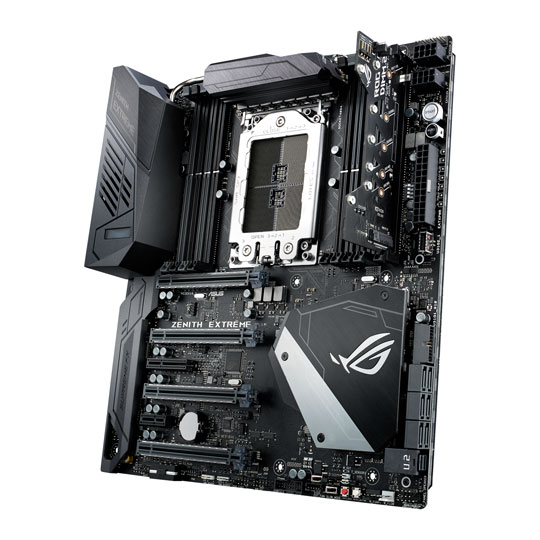 ASUS AMD Threadripper X399 ZENITH EXTREME TR4 E-ATX Motherboard : image 3