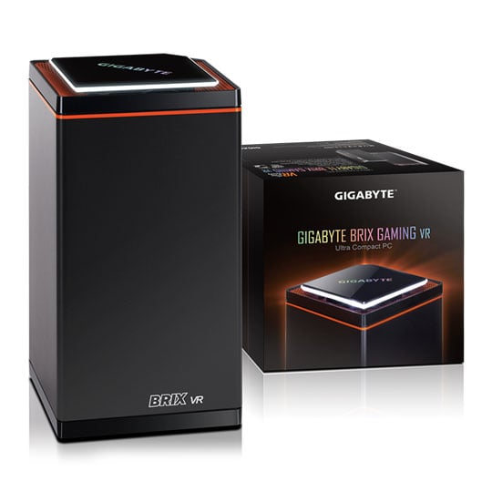 Gigabyte Intel i7 BRIX Compact GTX 1060 VR SFF PC LN83650 - GB