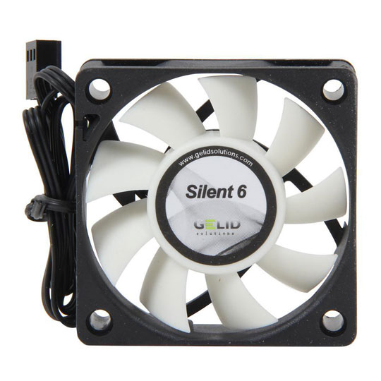 60mm Gelid Solutions Silent 6 Quiet Case Fan : image 2