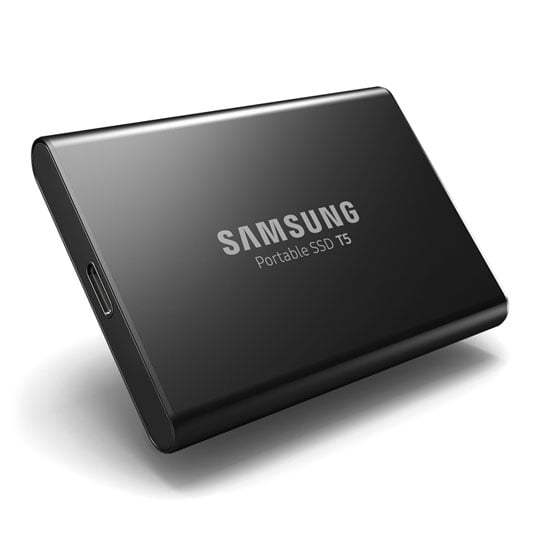 Samsung T5 2TB External Portable Solid State Drive/SSD - Black : image 1