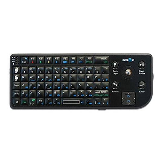 Mede8er MEDX2KEY Backlit RF Wireless Mini Keyboard Rechargable USB : image 1