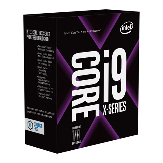 Intel 14 Core i9 7940X Skylake-X Unlocked CPU/Processor : image 1
