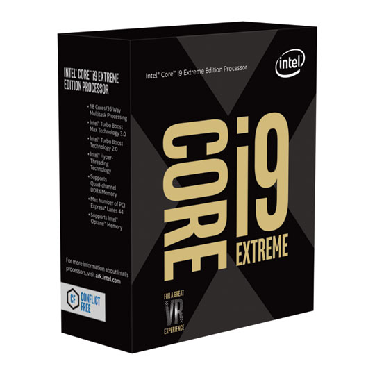 Intel i9 7980XE Extreme Edition 18 Core Unlocked CPU/Processor : image 1