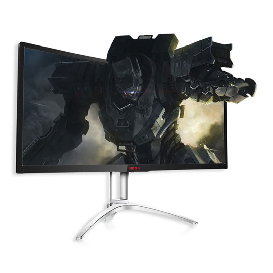 AOC 35" AG352UCG 100Hz Ultra Wide Quad HD Curved GSYNC Gaming Monitor : image 1