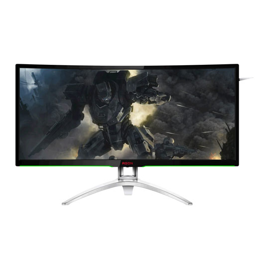 AOC 35" AG352UCG 100Hz Ultra Wide Quad HD Curved GSYNC Gaming Monitor : image 2