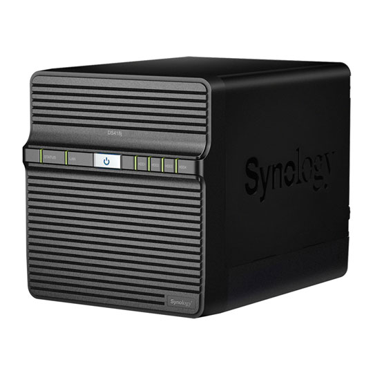 Synology DiskStation DS418j 4 Bay NAS Enclosure : image 1