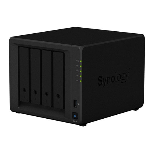 Synology DiskStation DS418 4 Bay All In One Quad Core NAS Enclosure : image 1