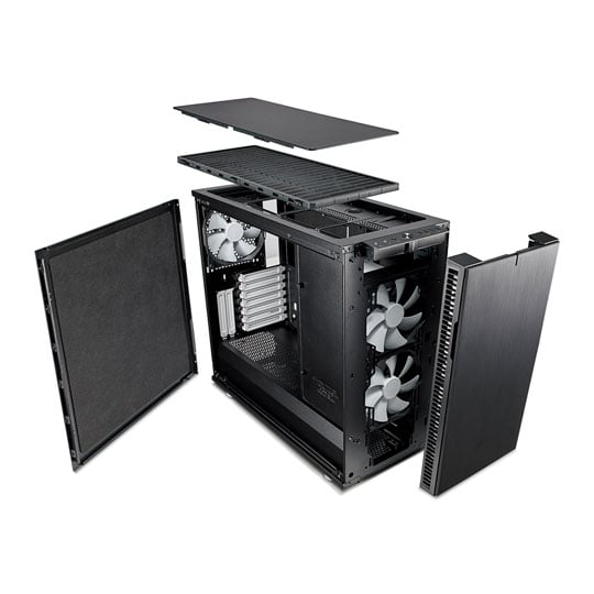 Fractal Define R6 Black Mid Tower Performance Case : image 4