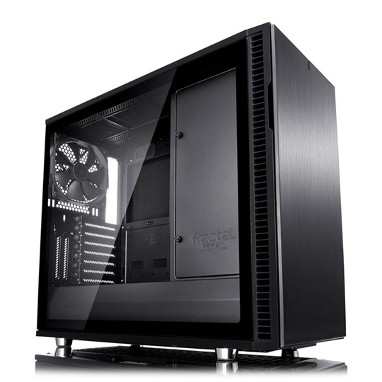 Fractal Define R6 Blackout Tempered Glass PC Case : image 1