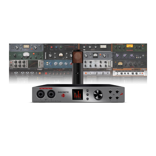 Antelope Discrete 4 + Edge Microphone + Premium FX Pack Bundle LN85021 ...