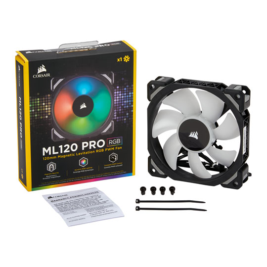 Corsair ML120 Pro RGB 120mm 1 Fan Expansion Pack : image 4