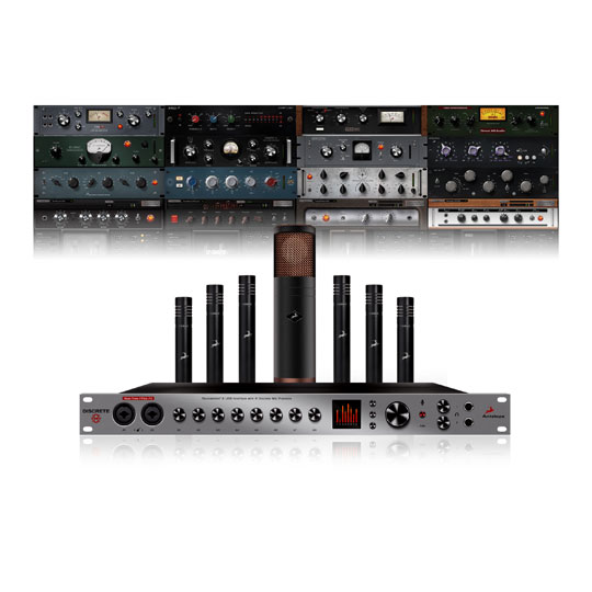 Antelope Discrete 8 Preamp Interface with Premium FX Pack+ Edge Mic ...