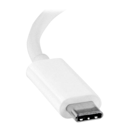 USB-C to DVI-D Adapter White