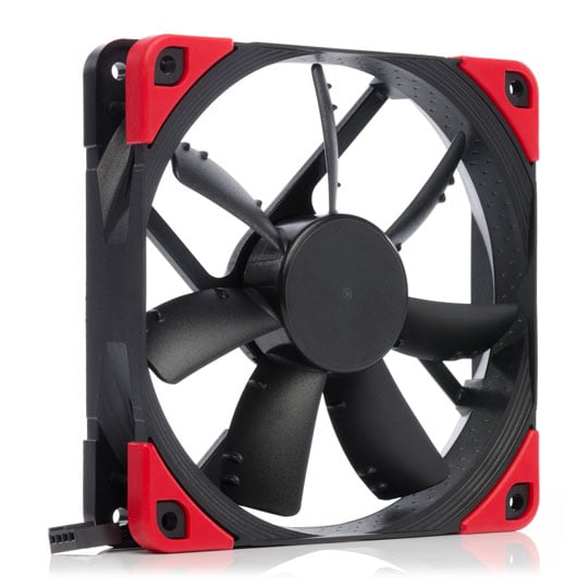Noctua 120mm NF-S12A PWM CHROMAX Airflow Fan with Swappable Anti-Vibration Pads