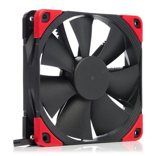 Noctua 120mm NF-F12 PWM CHROMAX Pressure Fan with Swappable Anti-Vibration Pads