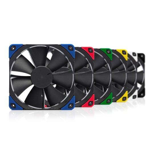 Noctua 120mm NF-F12 PWM CHROMAX Pressure Fan with Swappable Anti-Vibration Pads : image 3