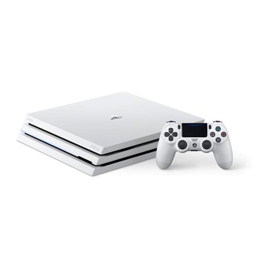 1TB Sony White PS4 Pro 4K Console + Gran Turismo Sport Game