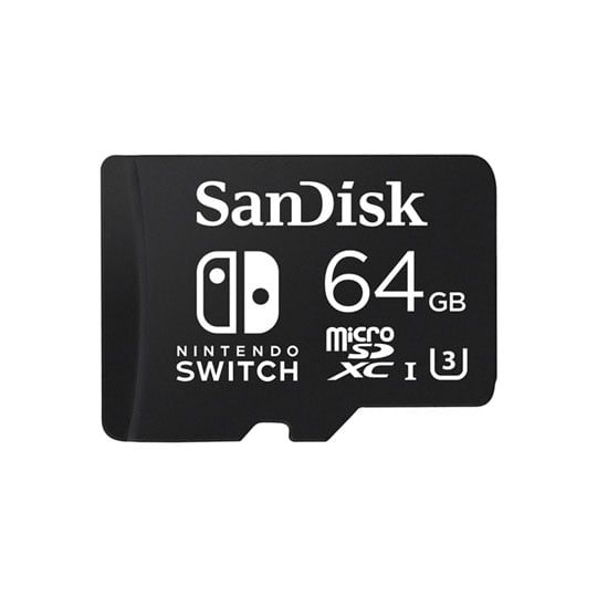 64GB Sandisk microSDXC for Nintendo Switch LN85792 SDSQXAT-064G