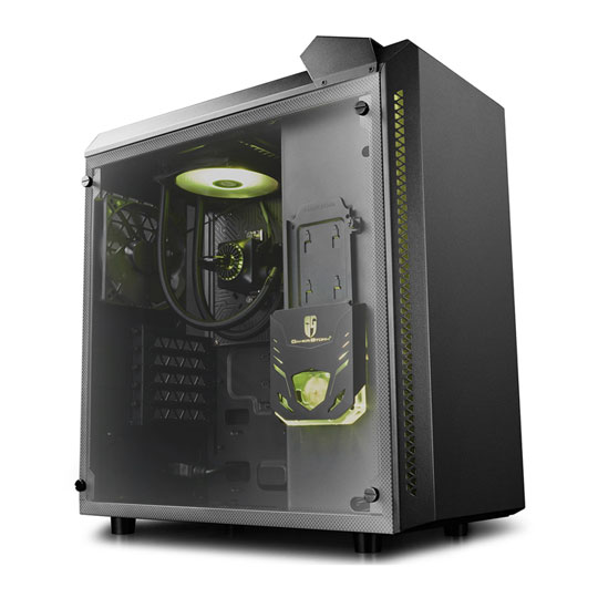 DeepCool Baronkase Liquid Black AIO PC Gaming Case : image 1