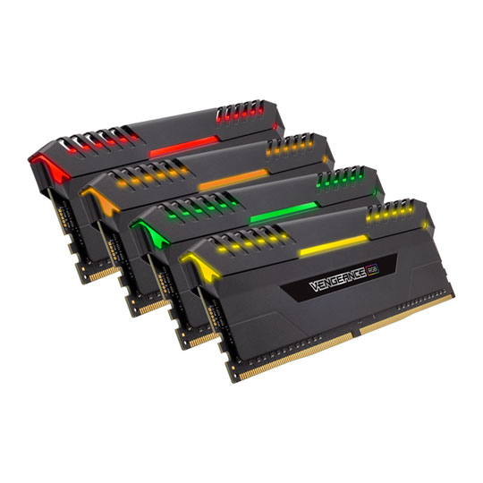 Corsair Vengeance RGB LED 64GB DDR4 3733 Memory Kit 4x 16GB