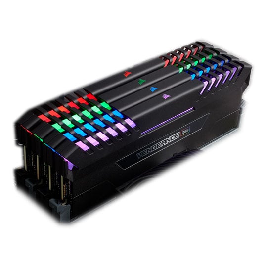 Corsair Vengeance RGB LED 64GB DDR4 3733 Memory Kit 4x 16GB