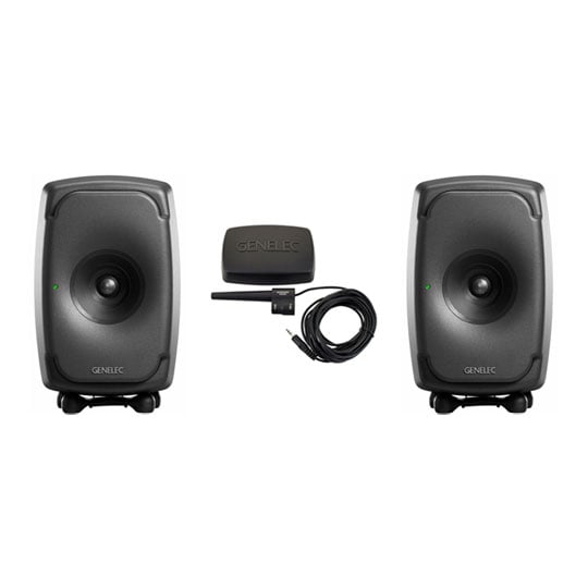 Genelec 8331APM Grey (Pair) + Genelec GLM Loudspeaker Manager User Kit Bundle