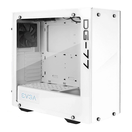 EVGA White DG-77 RGB Glass Window Midi PC Gaming Case LN86466 