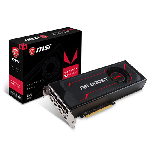 MSI AMD Radeon RX VEGA 56 Air Boost OC 8GB HBM2 Graphics Card : image 1