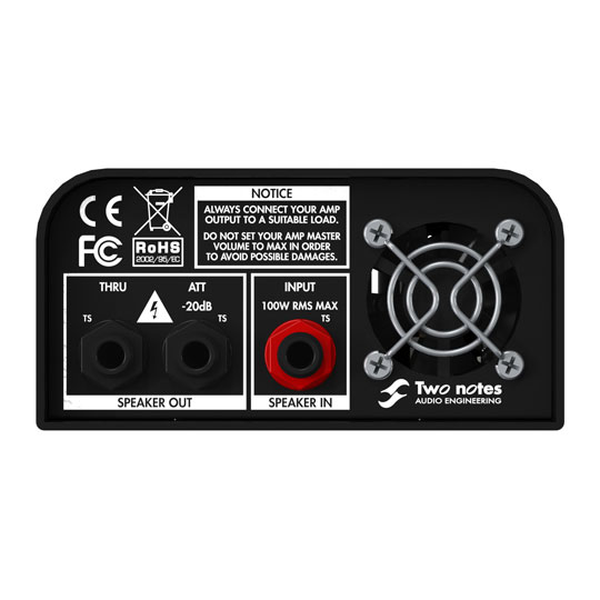 Two Notes Torpedo Captor 4 Compact Loadbox and Amp DI : image 4