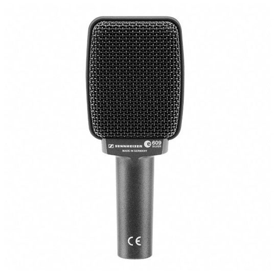 Sennheiser e609 Super-cardioid Dynamic Guitar Microphone - Silver