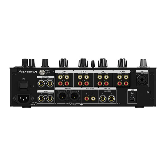 Pioneer DJM750MK2 4 Channel Professional DJ Mixer (Black) : image 3