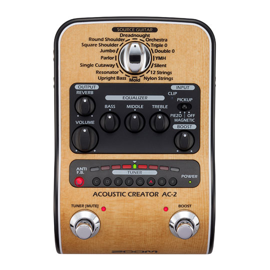Zoom AC-2 Acoustic Creator DI Box